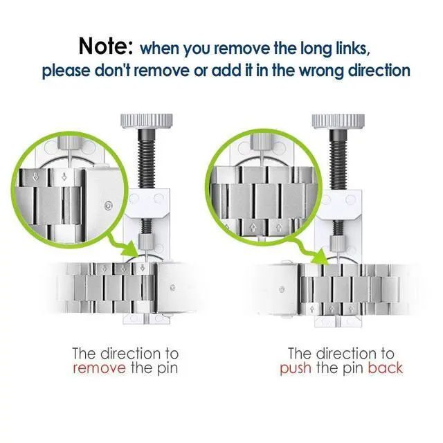 Alt view image 4 of 6 - Women Men Stainless Steel Band Strap with Stailess Steel Frame Compatible with Fitbit Blaze, Match Link Removal Tool, Silver