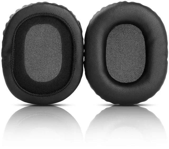 Main image of Replacement Earpads for Tascam TH-300X TH-200X Headset, Black | Ear Cushions Protein Leather,Memory Foam, High Density