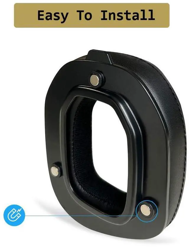 Alt view image 5 of 7 - Ear Pads Compatible with Astro A50 GEN4,GEN5 and A50X Headset | made of high-quality protein leather, soft,Easy to Install