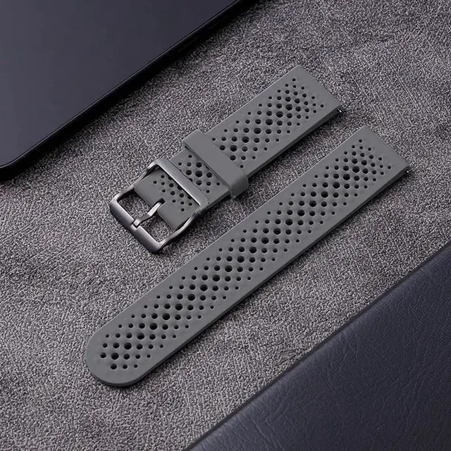 Alt view image 2 of 6 - Compatible for EmeTerm Explore Bands, Sport Desgined Silicone band with Metal Buckle Compatible for EmeTerm Explore