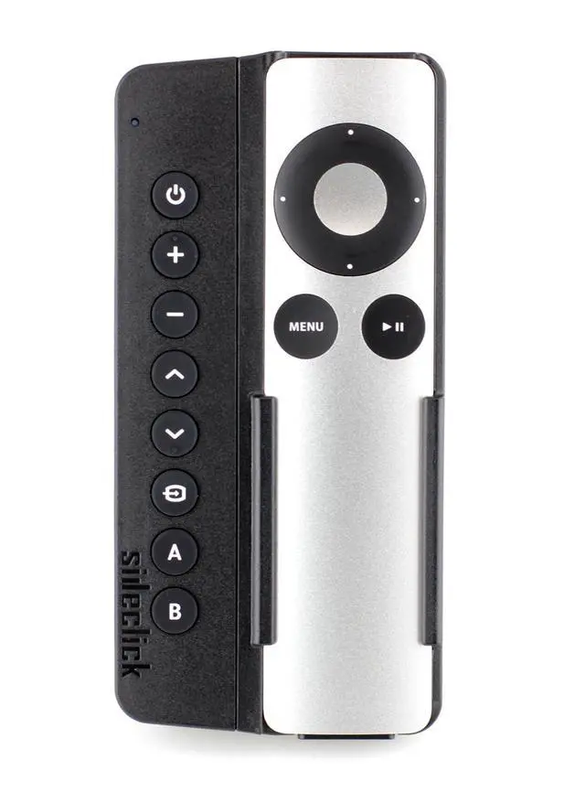 Alt view image 2 of 7 - Remotes Universal Remote Attachment for Apple TV