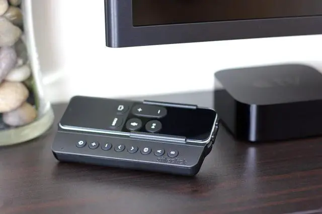 Alt view image 6 of 7 - Remotes Universal Remote Attachment for Apple TV