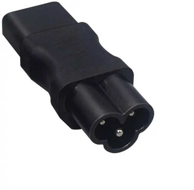 Alt view image 6 of 7 - 2 Pack IEC320 C6 Male to C13 Female AC Power Adapter Plug | PVC housing, solid copper conductor, CE certified, wide compatibility for monitors, printers