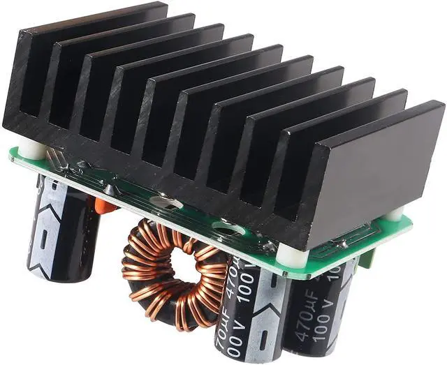 Alt view image 4 of 5 - 600W High Power DC Boost Converter - 12-60V to 12-80V Boost Module Board Step-up Transformer