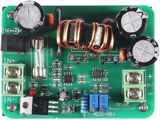 Alt view image 5 of 5 - 600W High Power DC Boost Converter - 12-60V to 12-80V Boost Module Board Step-up Transformer
