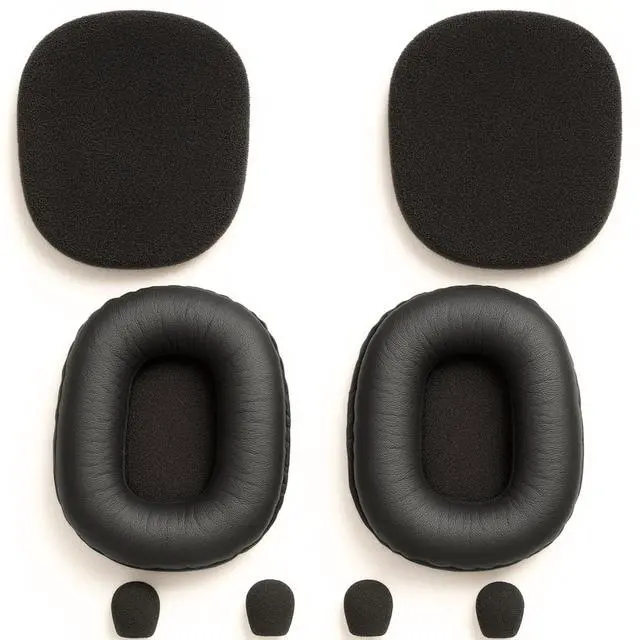 Main image of Ear Cushions Kit Made for BlueParrott B450 XT - Extra-Thick Memory-Foam Cushion for All Day Comfort Restores Original Headset Comfort - Ideal for High Usage (Black), B450 XT only - Prior to May 2020