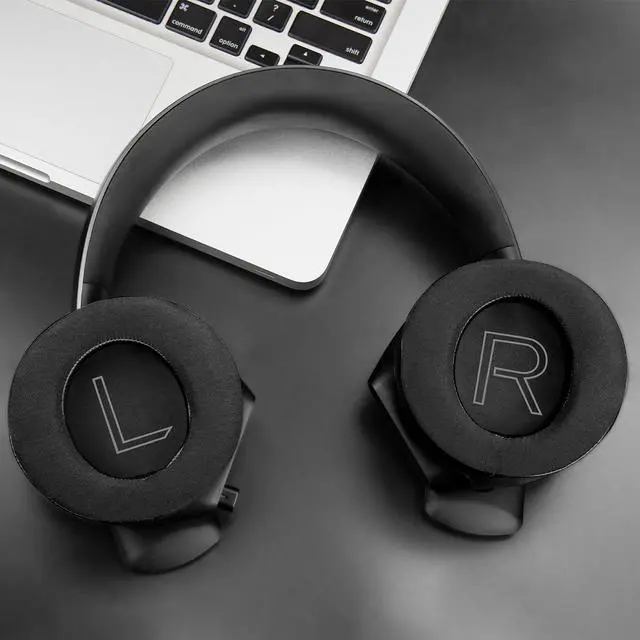 Alt view image 3 of 6 - Cooling Gel Earpads Replacement for Alienware AW310H (AW 310H)/AW510H (AW 510H) 7.1 PC Gaming Headset, Ear Pads Cushions with Noise Isolation Foam - Black