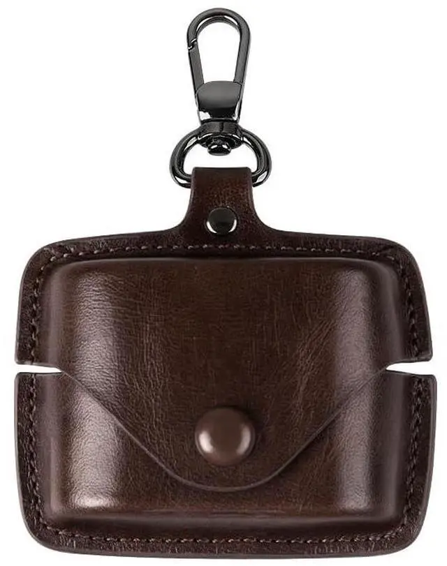Main image of for Sony WF-1000XM6 Leather Case with Keychain Lock, Stylish Retro PU Leather Wireless Charging Earbuds Protective Cover for WF-1000XM6 (2026) for Women Men (Coffee)