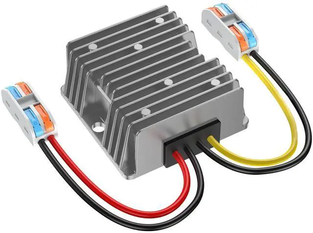 Main image of Step Down Converter 24V to 12V Voltage Converter, 24 to 12 Volt 30A 360W with Quick Connector Cable Connector 24V to 12V Voltage Converter for Golf Cart Light Truck (DC15-40 V Input)