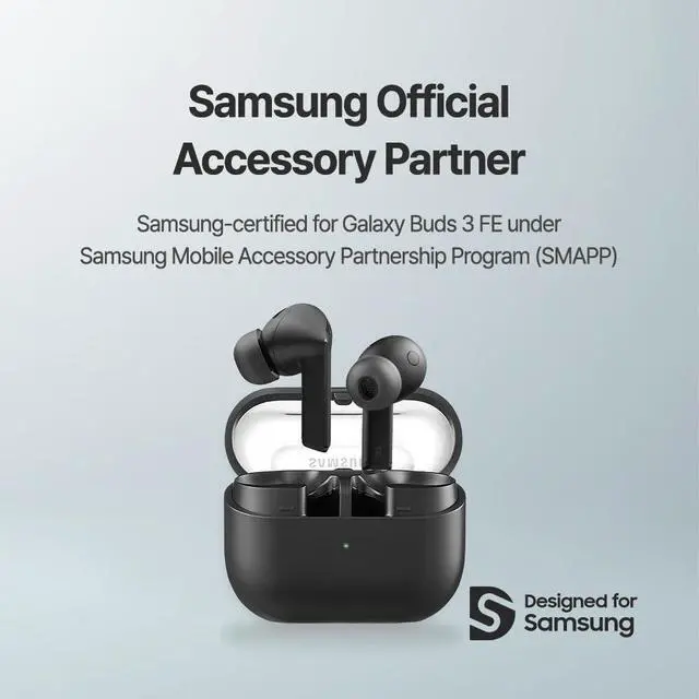 Alt view image 2 of 7 - MAX for Galaxy Buds 3 FE Medical Silicone Ear Tips | Samsung-Certified Eartips for Galaxy Buds 3 FE, Pressure-Relief Design & Material, Irritation-Free Medical Silicone
