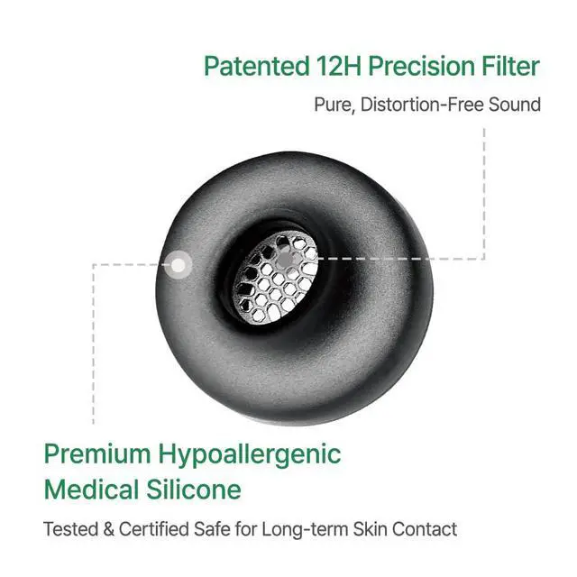 Alt view image 4 of 7 - MAX for Galaxy Buds 3 FE Medical Silicone Ear Tips | Samsung-Certified Eartips for Galaxy Buds 3 FE, Pressure-Relief Design & Material, Irritation-Free Medical Silicone