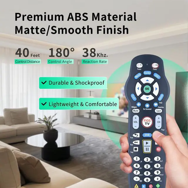 Alt view image 3 of 7 - New Replacement Remote Control fit for Verizon Fios VZ P265v5 RC TV STB