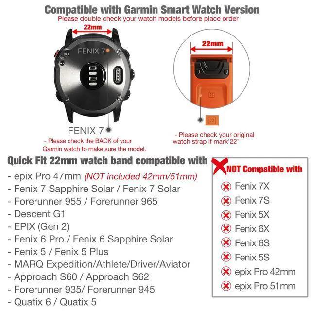 Alt view image 3 of 7 - Upgraded Quick Fit 22mm Elastic Band for Garmin Fenix 8 47mm/ Instinct 3 45mm/ Fenix 7/6/5, Soft Stretchy Loop Nylon Wristband Strap for epix Pro/Tactix 8 (47mm)