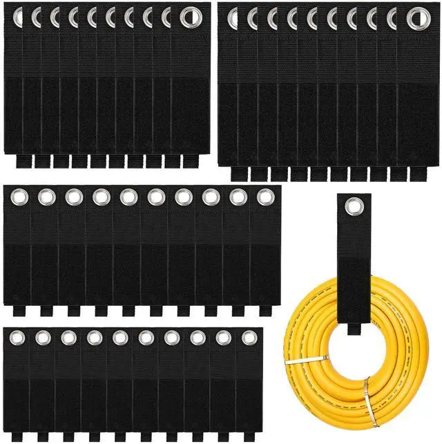 Main image of 40 Pcs Extension Cord Holder Organizer, Heavy Duty Storage Straps, Hanging Extension Cord Organizer for Cable Management & Storage On Garage Wall, Garage Hooks Storage Straps for Cable Hose Cord