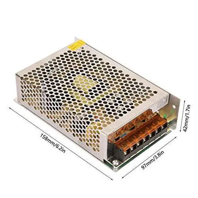 Alt view image 6 of 7 - Power Supply Board DC Industrial LED Switch Power Supply Driver Switching Power Converter Transformer Module(12V 10A)