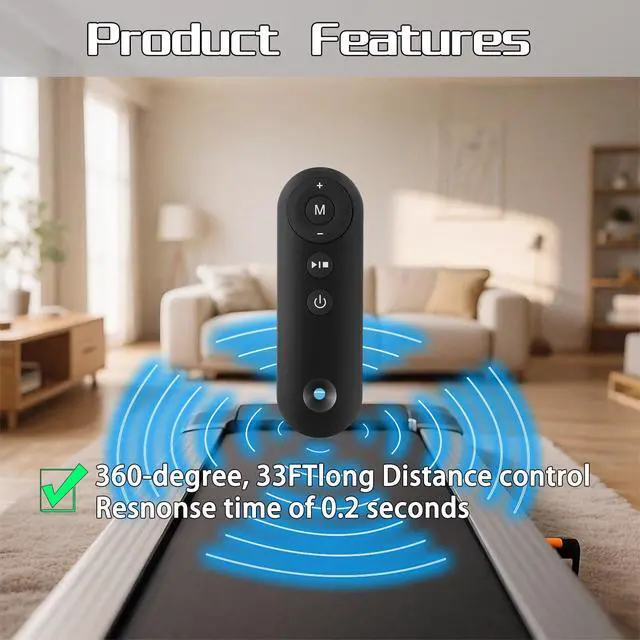 Alt view image 3 of 7 - Treadmill Remote Replacement Compatible with Model AD-4000 Plus, DK-38AB-2, UT-38AB IY, Walking Pad Remote Replacement (Confirm Old Matches Image)