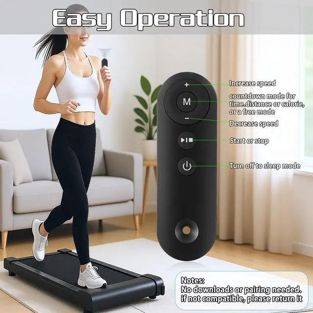 Alt view image 6 of 7 - Treadmill Remote Replacement Compatible with Model AD-4000 Plus, DK-38AB-2, UT-38AB IY, Walking Pad Remote Replacement (Confirm Old Matches Image)