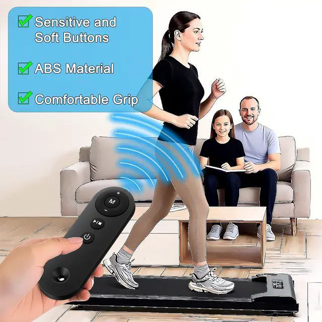 Alt view image 7 of 7 - Treadmill Remote Replacement Compatible with Model AD-4000 Plus, DK-38AB-2, UT-38AB IY, Walking Pad Remote Replacement (Confirm Old Matches Image)