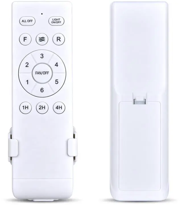 Main image of Replacement Remote for Fanbulous F-HL52BK-1D03 F-LY46BK-1X01 Ceiling Fans | Also for Models F-SN56XX-1X0X F-TY52BK-1D01, Compatible with SHIHOT/ LEDIARY Ceiling Fans