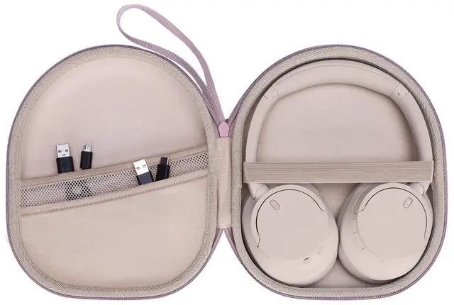 Main image of Case for Sony WH-CH720N WH-CH520 Wireless Headphones | Hard EVA Shell, Water-Resistant, Shock Protection, Scratch-Resistant Interior, Portable Travel Storage Case Only