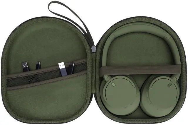 Main image of Case for Sony WH-CH720N WH-CH520 Wireless Headphones | Hard EVA Shell, Water-Resistant, Shock Protection, Scratch-Resistant Interior, Portable Travel Storage Case Only