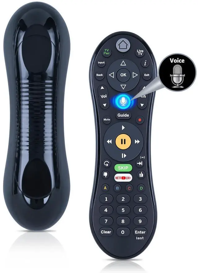 Main image of New C00305 Replacement Voice Remote Control for Tivo Edge, Bolt, Roamio Plus and Pro, for TiVo Mini VOX, for TiVo LUX Remote
