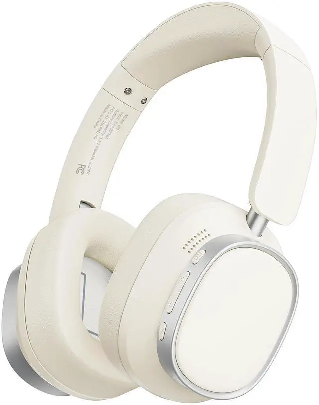 Main image of Active Noise Cancelling Headphones,78H Wireless Bluetooth Headphones | Over-Ear Headset,Bluetooth 6.0,Hi-Res,Low Latency,Foldable,Built-in Microphone,Ideal for Travel,Home,Office,Cellphone,PC