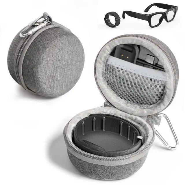 Main image of Wristband Protective Case for Met-a Ra-y ban Dis-Play (Gray)