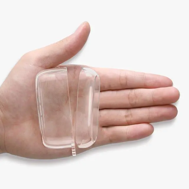 Alt view image 2 of 6 - Earphones Case for Technics EAH-AZ100 Case - Clear TPU Silicone Earbuds Cover - Transparent