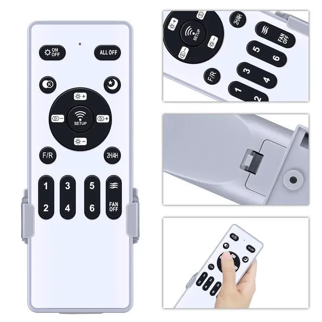 Alt view image 2 of 6 - New Replacement Remote Control for ZOUQILAI/Depuley Ceiling Fan