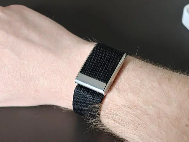 Alt view image 3 of 4 - Whoop 5.0 and MG Compatible SuperKnit Replacement Wrist Band | NOT for 4.0 | Precious Metal | Ultra-Soft | High Performance, Premium Quality, Comfortable, Breathable & Durable