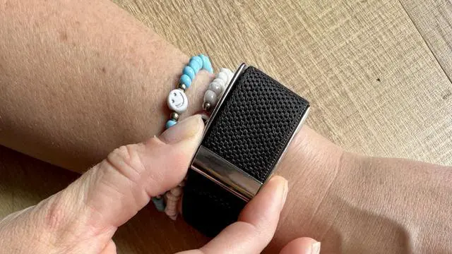 Alt view image 4 of 4 - Whoop 5.0 and MG Compatible SuperKnit Replacement Wrist Band | NOT for 4.0 | Precious Metal | Ultra-Soft | High Performance, Premium Quality, Comfortable, Breathable & Durable