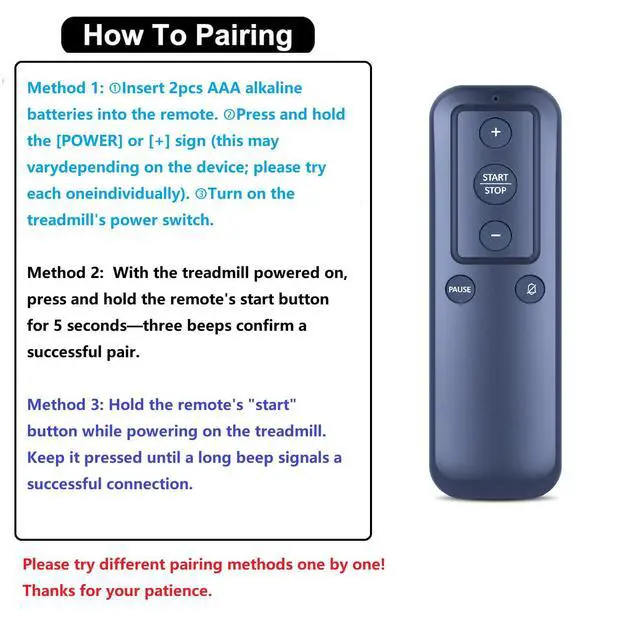 Alt view image 3 of 7 - New Treadmill Remote Control Replacement fit for WELLFIT N3826A T10-1 T04-3 WP001-3 W09-1-BL WFWP011 WP009 WP021BB-02 Incline Walking Pad