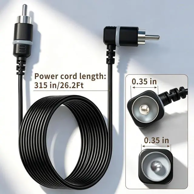 Alt view image 2 of 7 - 26.2Ft Satellite Speaker Cable Compatible with Vizio V51 M51 SB3651 SB36514 SB4051 SB4251 Surround Sound System Replacement Rear Speaker Wire(Gray)