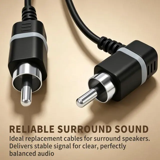 Alt view image 7 of 7 - 26.2Ft Satellite Speaker Cable Compatible with Vizio V51 M51 SB3651 SB36514 SB4051 SB4251 Surround Sound System Replacement Rear Speaker Wire(Gray)