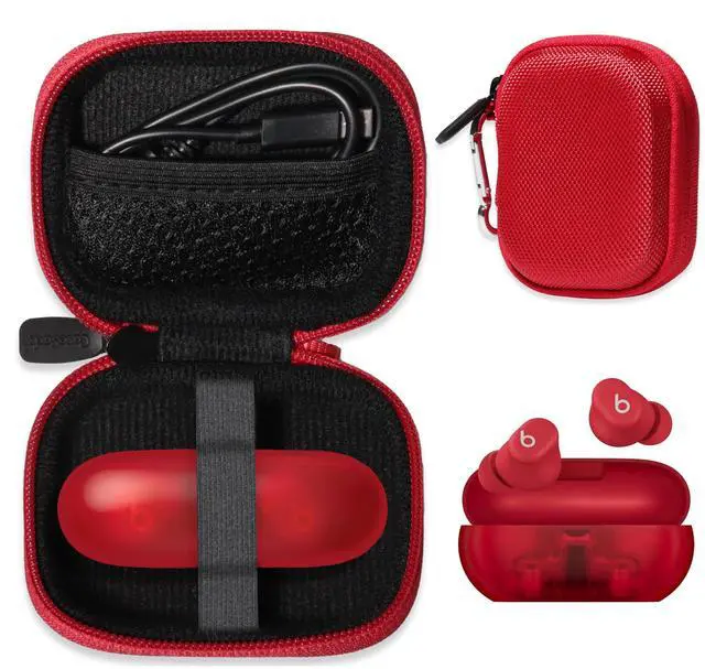 Main image of Case for Beats Solo Buds - Wireless Bluetooth Earbuds (Red)