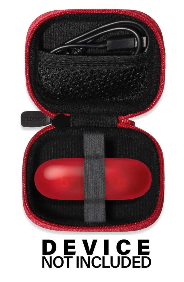 Alt view image 3 of 5 - Case for Beats Solo Buds - Wireless Bluetooth Earbuds (Red)