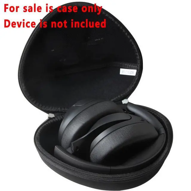 Alt view image 2 of 7 - Hard Travel Case for BERIBES/TOZO HT3 / TOZO HT2 Hybrid Active Noise Cancelling Headphones (Black)