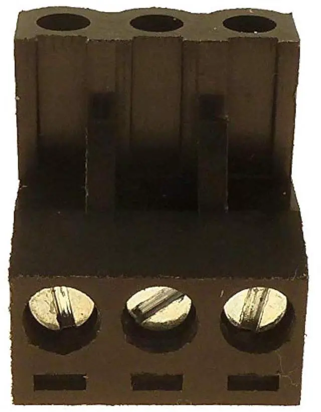 Main image of 3-Pin Power Plug (Black) for Audio Devices
