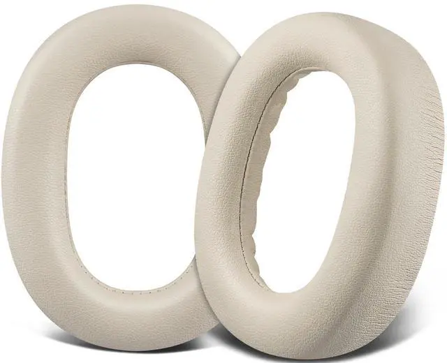 Main image of Earpads Replacement for Jabra Evolve2 85 UC/Evolve 2 85 MS Wireless Headset (Do Not fit Elite 85H), Ear Pads Cushions with Softer Protein Leather, Noise Isolation Foam - Gold