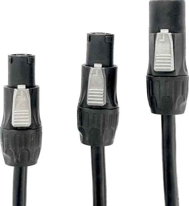 Alt view image 4 of 7 - True1 Two-Fer/Y-Split Adaptor, Male to Dual Female 3 Power Cable, 14 AWG
