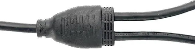 Alt view image 6 of 7 - True1 Two-Fer/Y-Split Adaptor, Male to Dual Female 3 Power Cable, 14 AWG