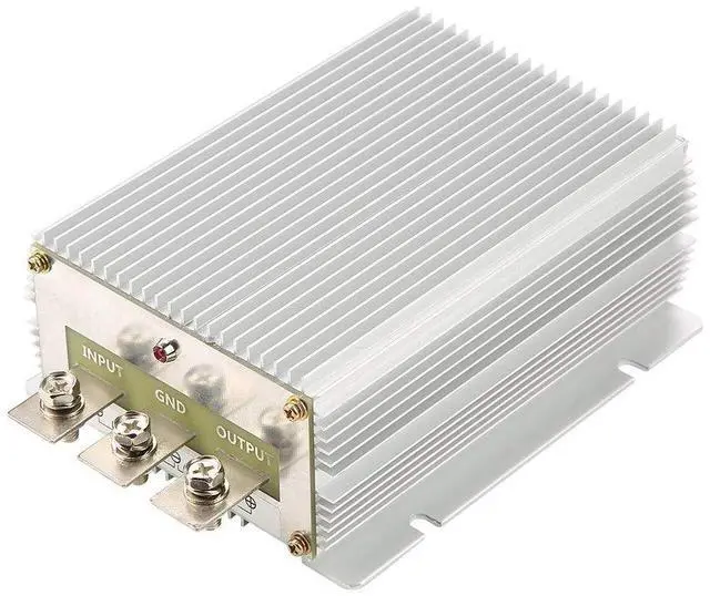 Main image of DC DC Power Supply Converter, 24V to 12V 60A 720W Step Down Voltage Regulator Module with Die Cast Aluminum Shell for Automotive Marine Solar Applications
