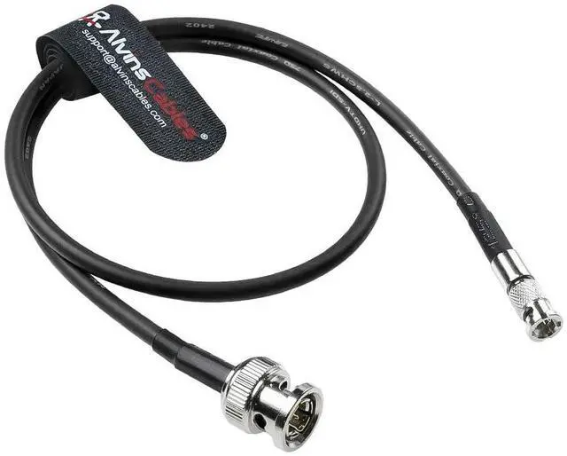 Main image of Micro BNC to BNC Cable 12G-SDI High Speed 4K UHD Video Coaxial Cable, 75 Ohm Ultra-Soft for Blackmagic Video Assist 5" Monitor 50CM|19.7inches
