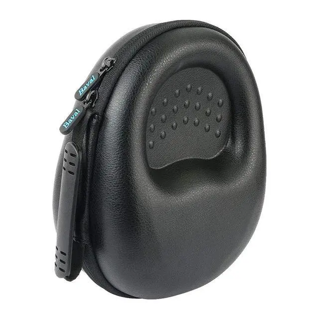 Alt view image 7 of 7 - Hard Travel Case for Full Size Headphone | Compatible with Most Headphone, Shockproof, Impact-resistant, Protective Storage Box, Smooth Zipper