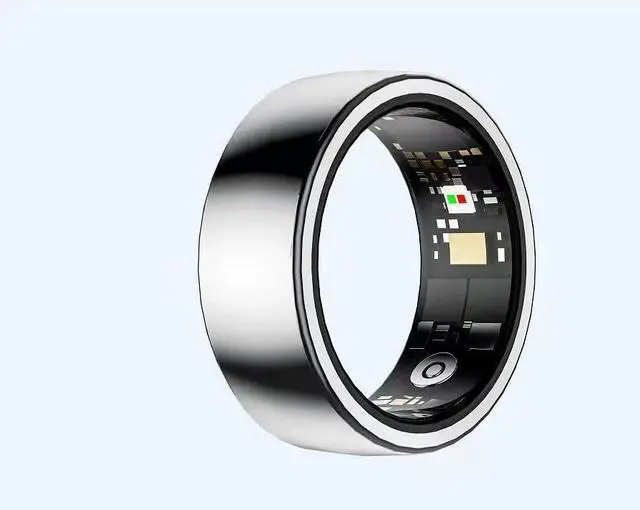 Main image of Smart Health Tracker, No Subscription Required, Smart Ring for Men and Women, Long-Lasting Battery, Fitness and Sleep Monitor Compatible with iOS and Android (Silver, 10#)