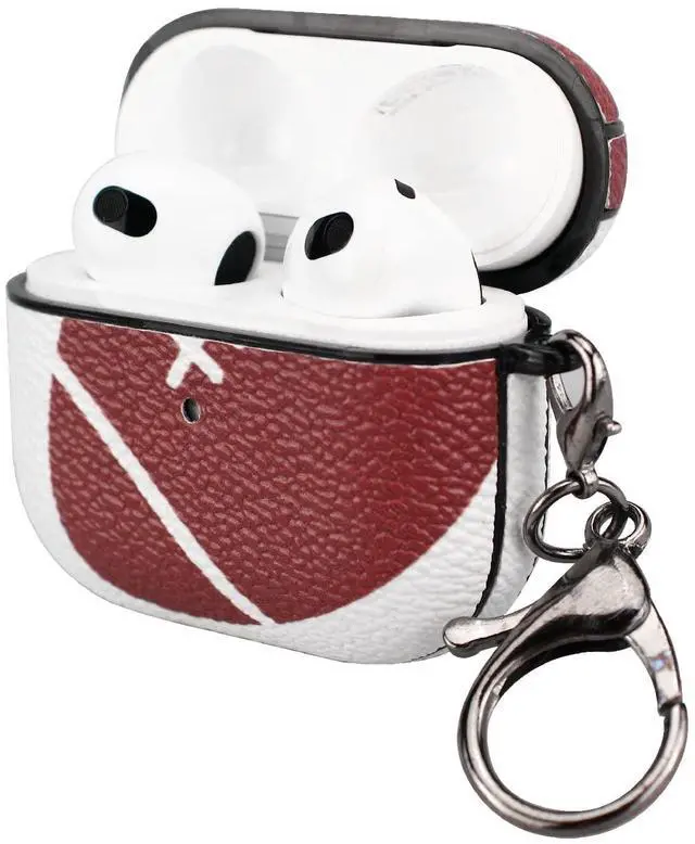 Main image of Soccer Case for AirPods Case Cover,Anti Scratch Football AirPods 3 Case Cover,with Keychain Front led Visiblenot pro 3
