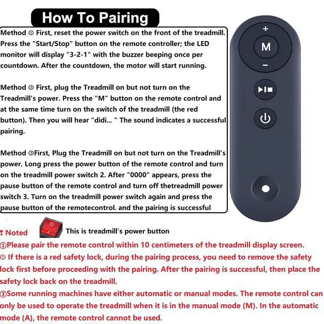 Alt view image 3 of 7 - New Treadmill Replacement Remote Control fit for AIRHOT Under Desk Treadmill TM400-8 AH-TM400-8-WH-US AH-TM400-8-BK-US TM401