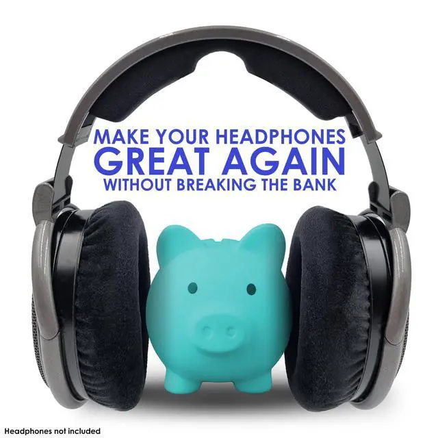 Alt view image 5 of 7 - AHG Replacement HD 650 / HD 600 Ear Pads Headphone Cushions Compatible with Sennheiser HD650 HD660S HD660S2 HD600 Massdrop X HD6XX HD58X Jubilee HD580 HD565 Jubilee. Premium Velour/High-Density Foam