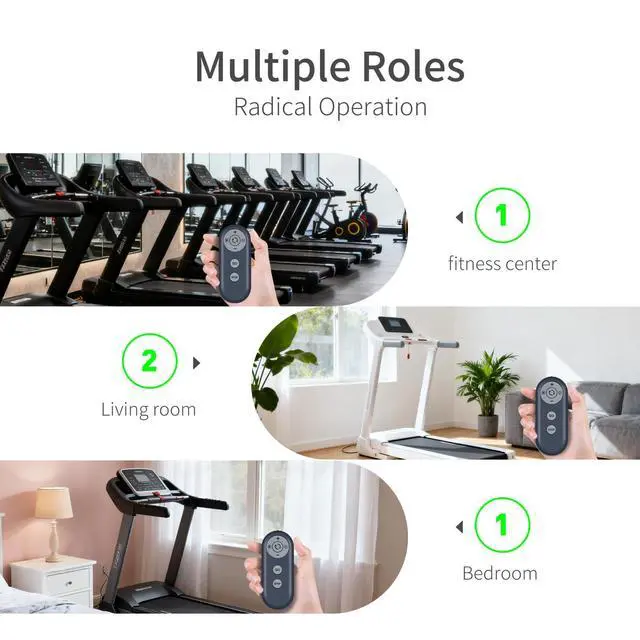 Alt view image 7 of 7 - Replacement Remote for UMAY 512/512N/A512 P1 Walking Pad Treadmill | Easy pairing,Responsive control
